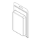 Visipak Thermoform-CLAMSHELL-#423-8.250-4.938-5.594-3.688-0.750-0.015-CLEAR, 300PK 423TF - alternate 1